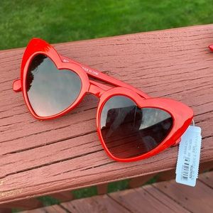 Red Heart Sunglasses